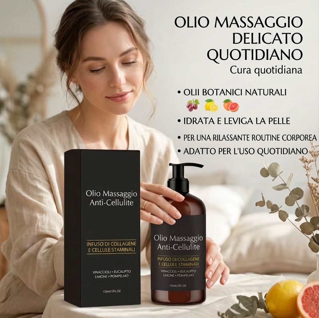 Olio da Massaggio Anticellulite