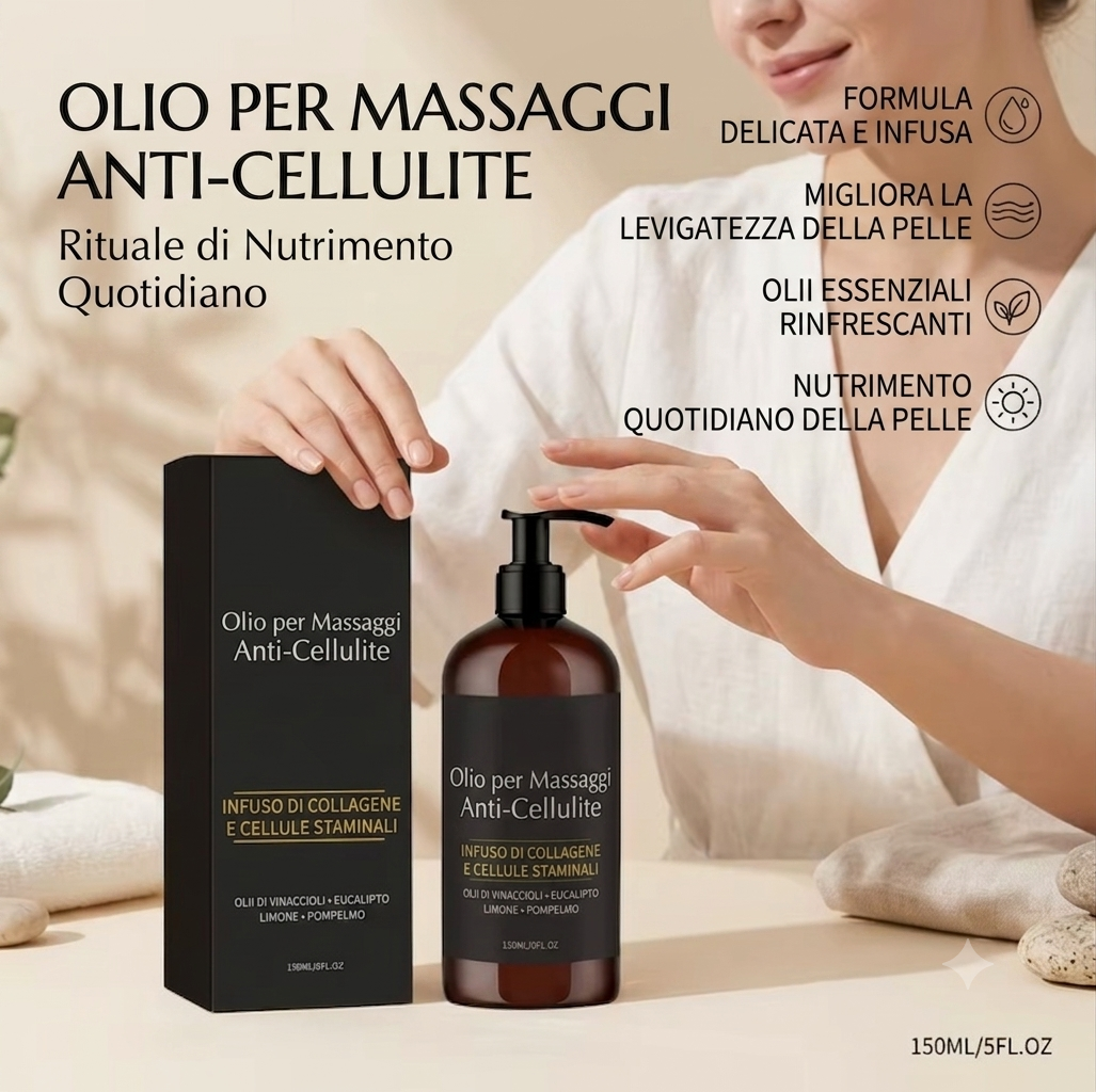 Olio da Massaggio Anticellulite